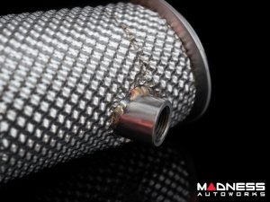 Alfa Romeo Giulia Downpipe Set - 2.9L - TUO - w/ Heat Shield 